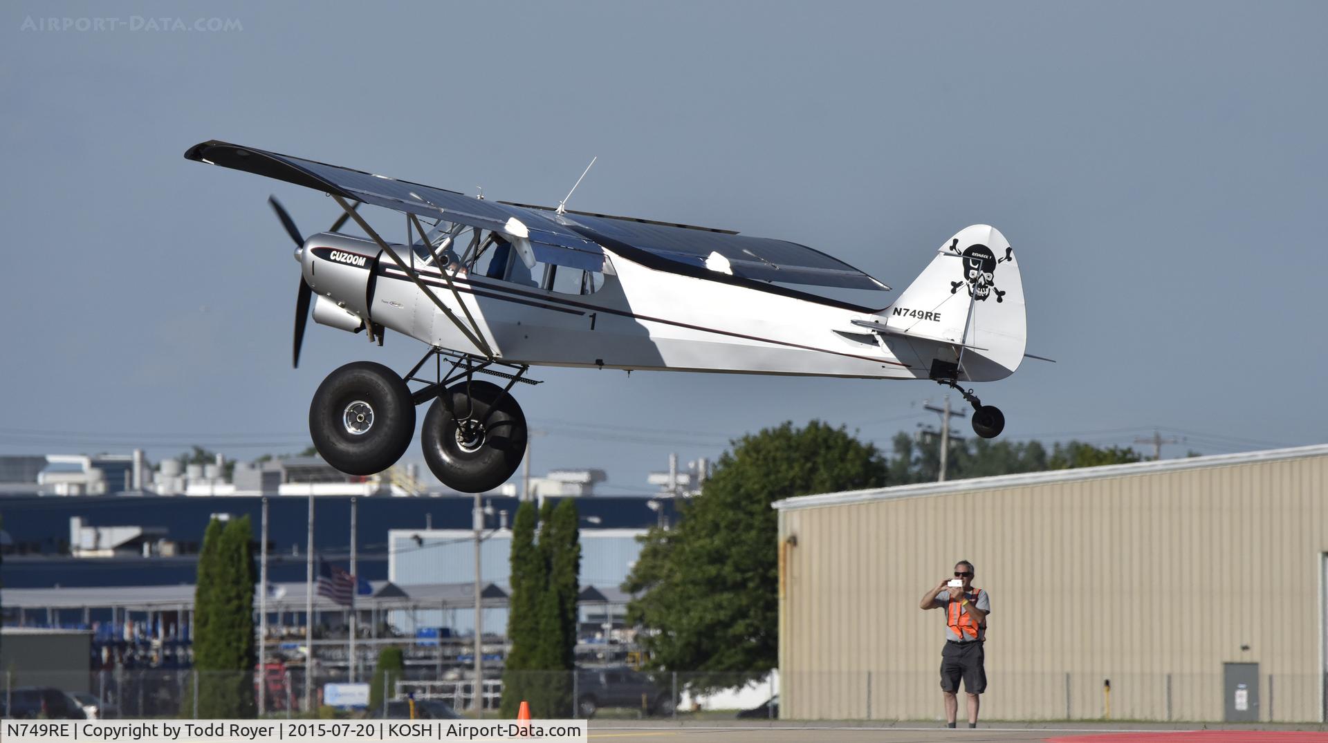 N749RE, 2007 Olson Mike CUBLITE C/N 0001, Airventure 2015