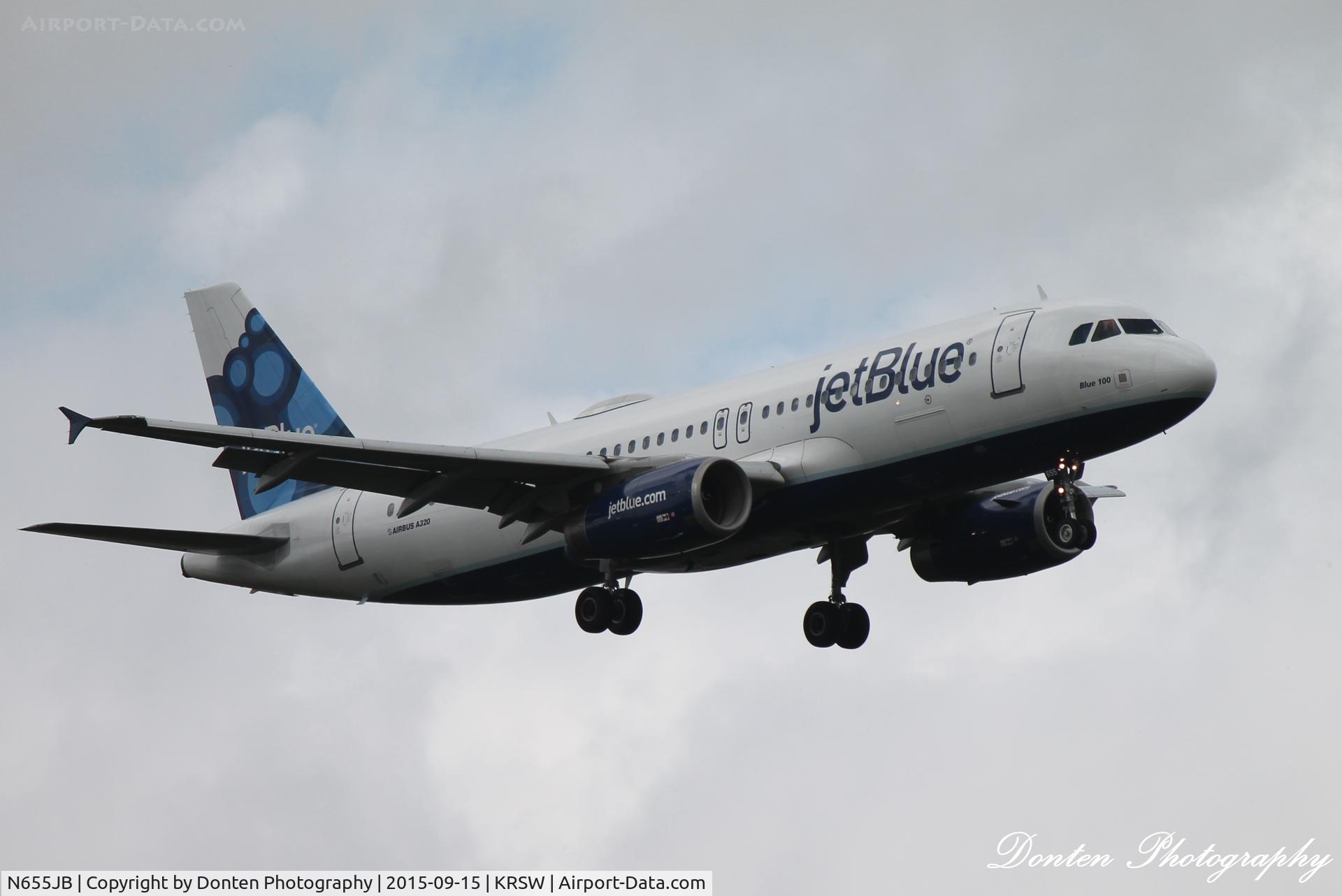 N655JB, 2007 Airbus A320-232 C/N 3072, JetBlue Flight 1511 (N655JB) 