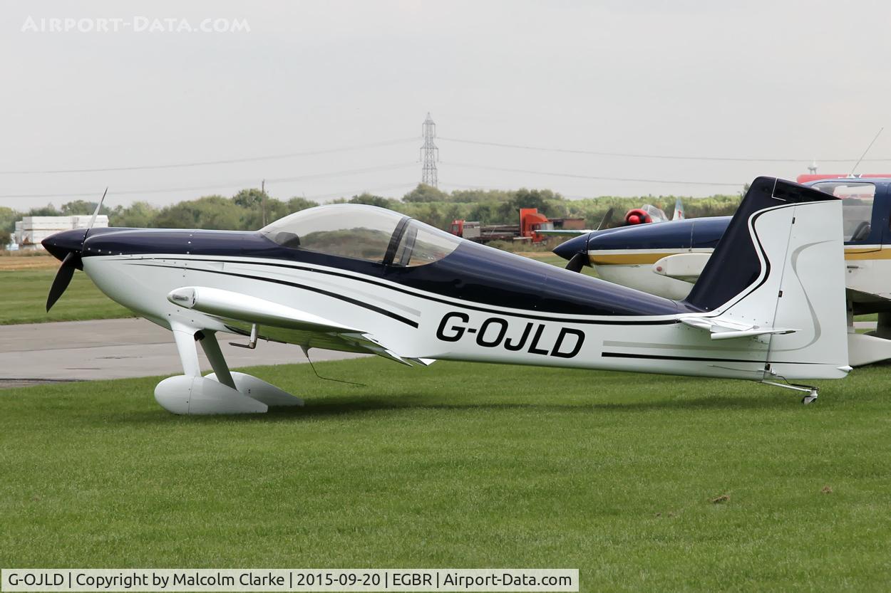 G-OJLD, 2015 Vans RV-7 C/N LAA 323-14946, Vans RV-7 at The Real Aeroplane Club's Helicopter Fly-In, Breighton Airfield, September 20th 2015.
