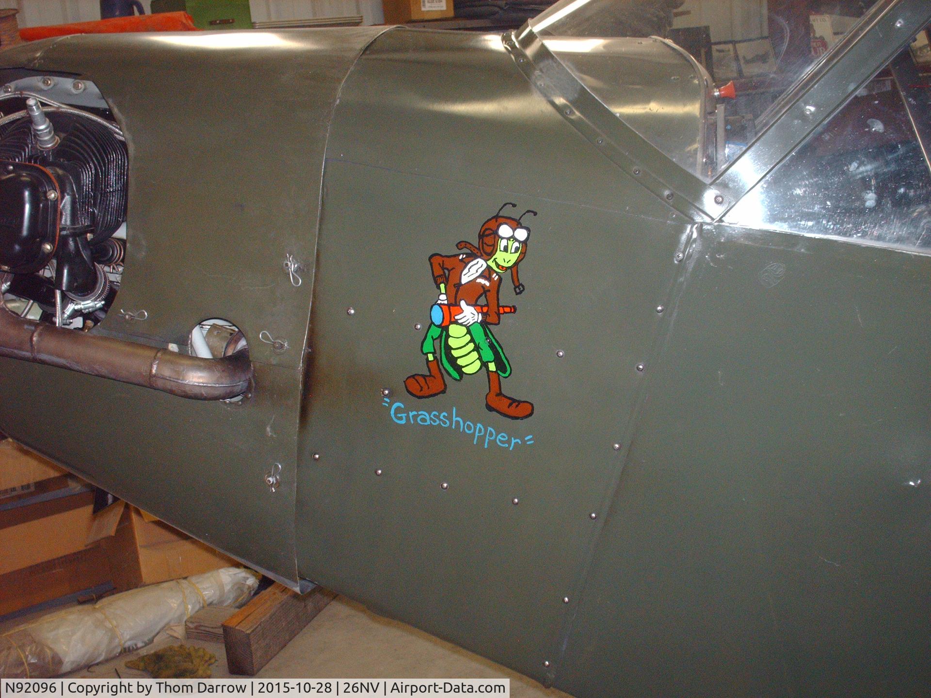 N92096, 1946 Piper J3C-65 Cub C/N 16531, Picture taken in my hanger