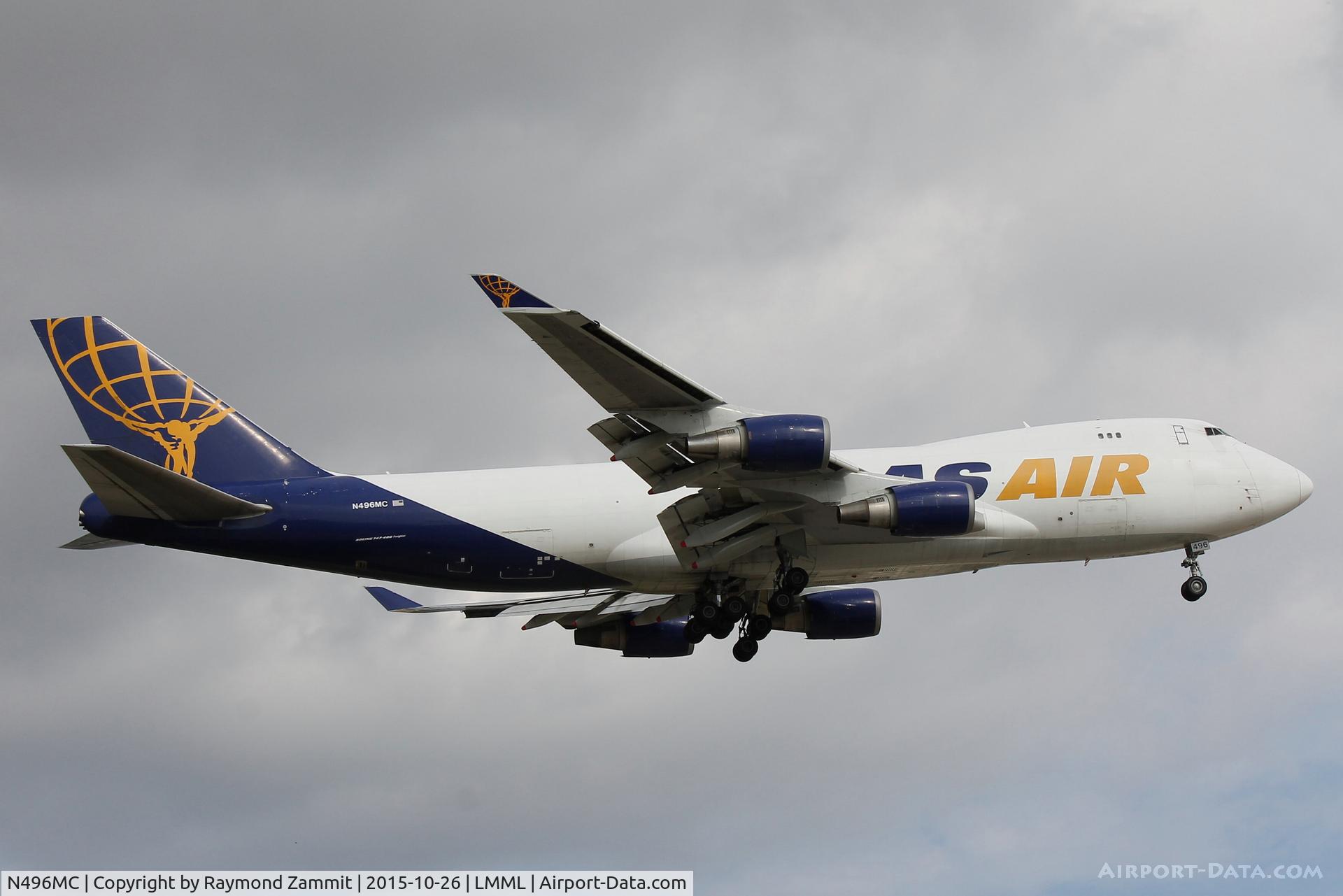 N496MC, 1999 Boeing 747-47UF C/N 29257, B747 N496MC Atlas Air