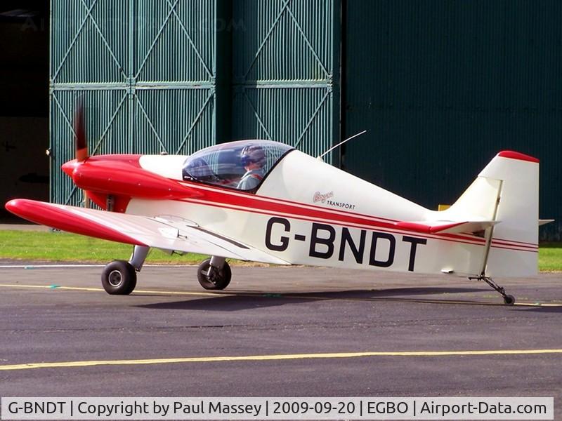 G-BNDT, 1987 Brugger MB-2 Colibri C/N PFA 043-10981, Based Aircraft.
