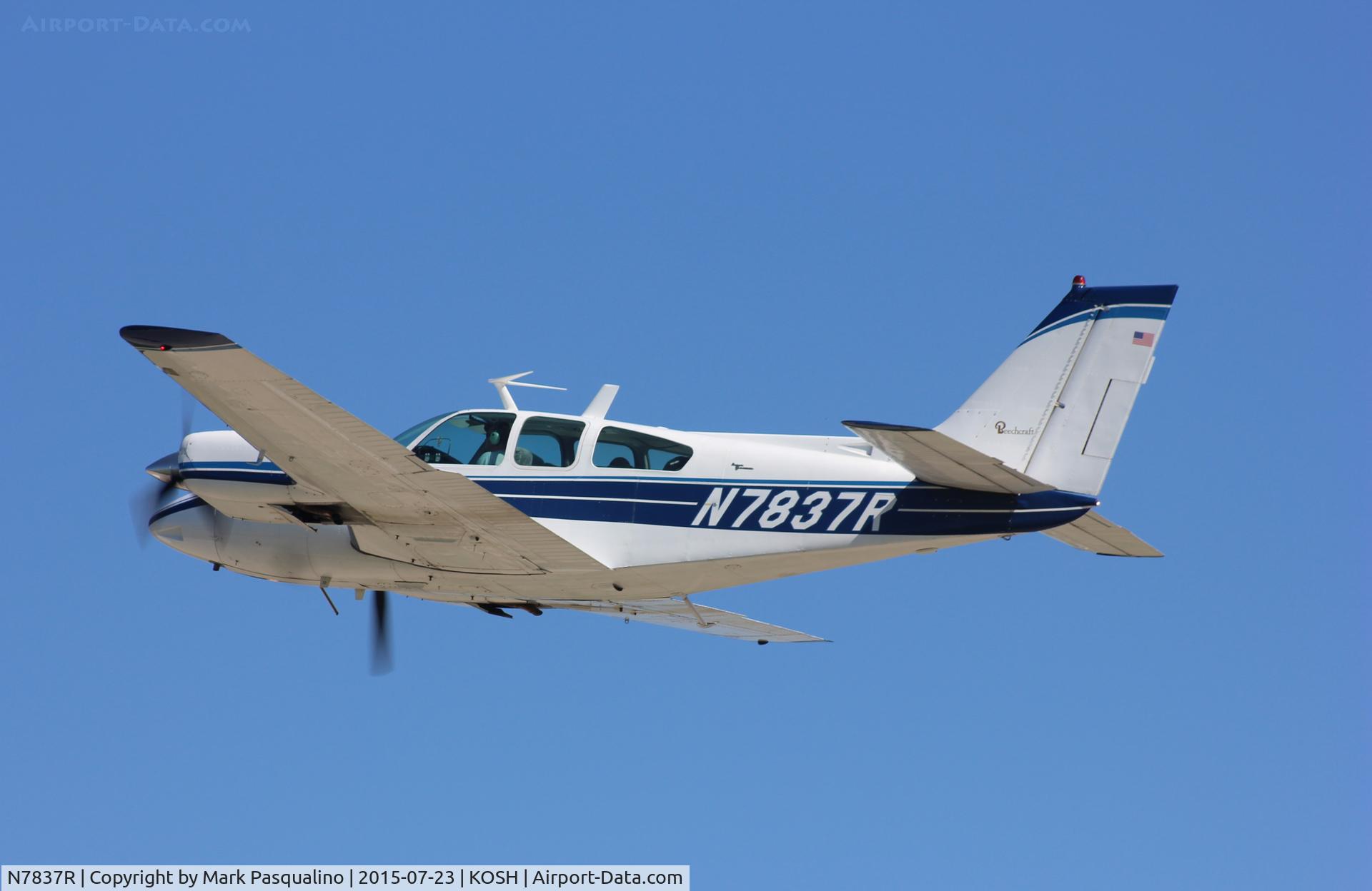 N7837R, 1969 Beech D55 Baron C/N TE-675, Beech D55