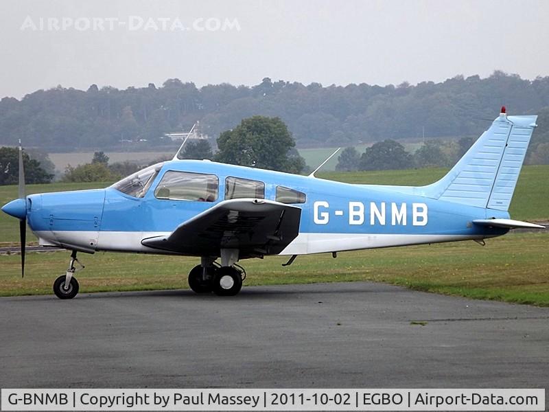 G-BNMB, 1976 Piper PA-28-151 Cherokee Warrior C/N 28-7615369, Frequent visitor to EGBO.EX:-N6826J.