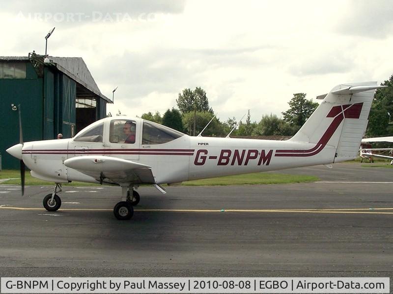 G-BNPM, 1979 Piper PA-38-112 Tomahawk Tomahawk C/N 38-79A0374, EX:-N2561D.Privately Owned.