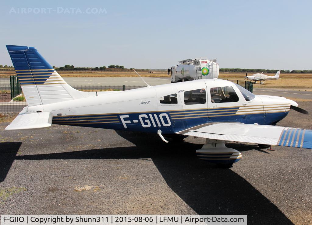 F-GIIO, Piper PA-28-181 Archer C/N 28-90190, Parked at the Airclub...
