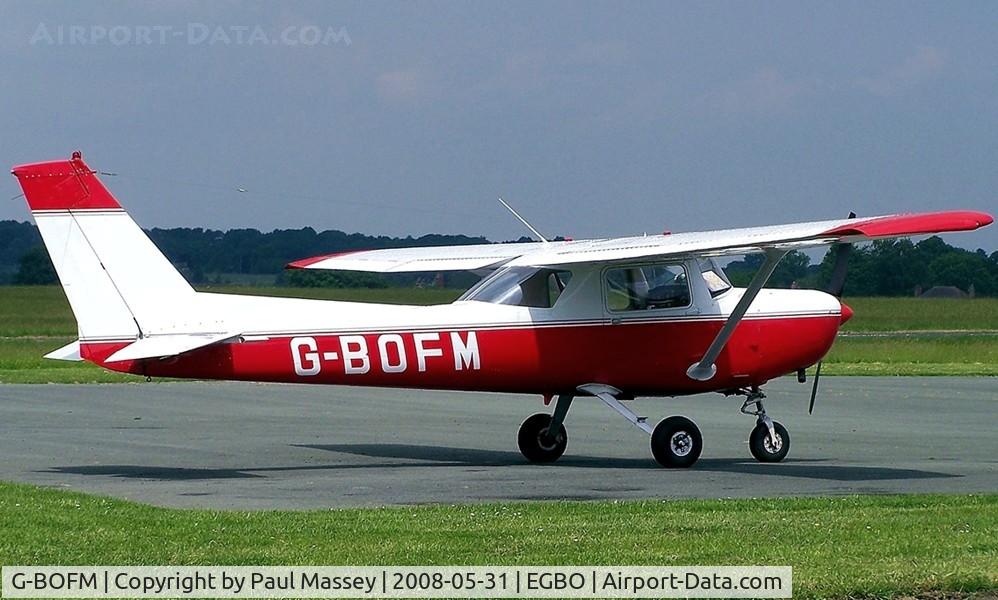 G-BOFM, 1981 Cessna 152 C/N 152-84730, Visitor to EGBO.EX:-N6445M