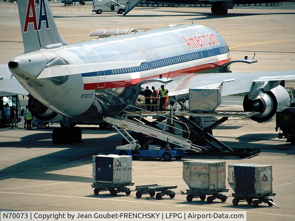N70073, 1989 Airbus A300B4-605R C/N 516, American
