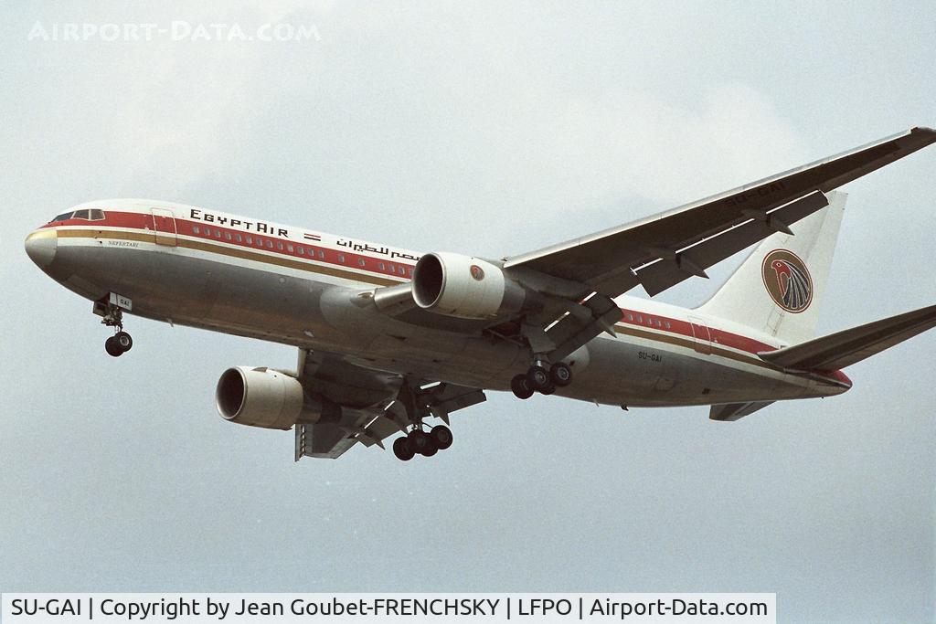 SU-GAI, 1984 Boeing 767-266/ER C/N 23179/98, Egyptair landing from CAI