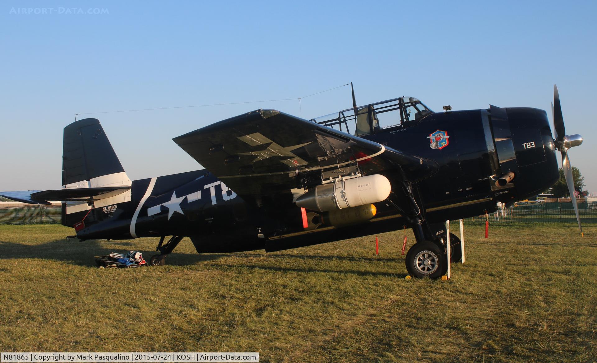 N81865, 1945 Grumman TBM-3E Avenger C/N 5632, Grumman TBM-3E
