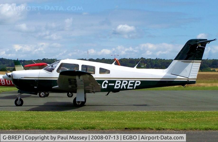 G-BREP, 1979 Piper PA-28RT-201 Cherokee Arrow IV Arrow IV C/N 28R-7918119, Based when photo was taken.EX:-EC-HZN,G-BREP,N2230Z.