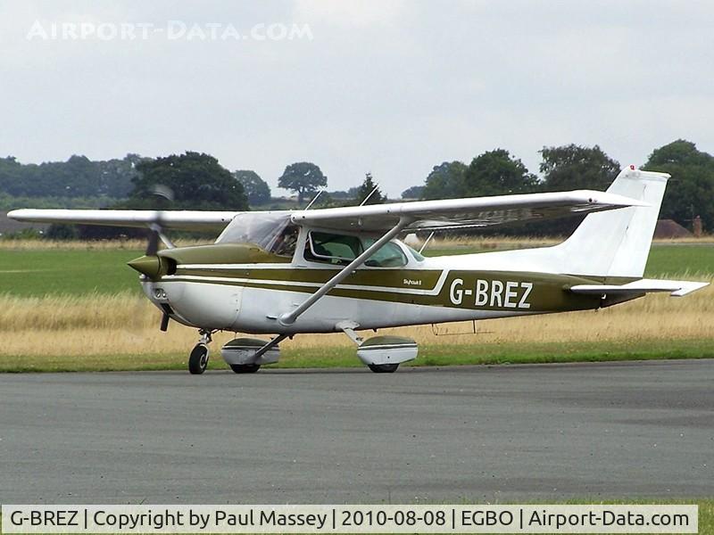 G-BREZ, 1976 Cessna 172M Skyhawk C/N 172-66742, Visitor to EGBO.EX:-EI-CHS,N80775.