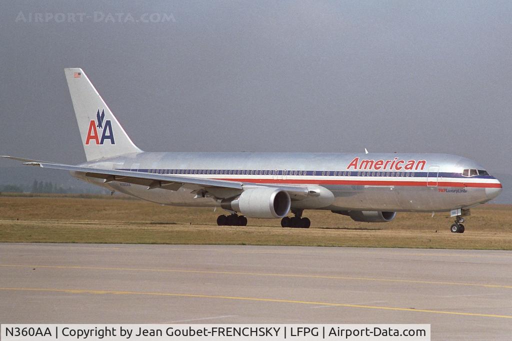N360AA, 1988 Boeing 767-323 C/N 24041, American Airlines 09/23/15 FY LAX-ROW, FINAL CYCLES 17919 / 110617.44 TT