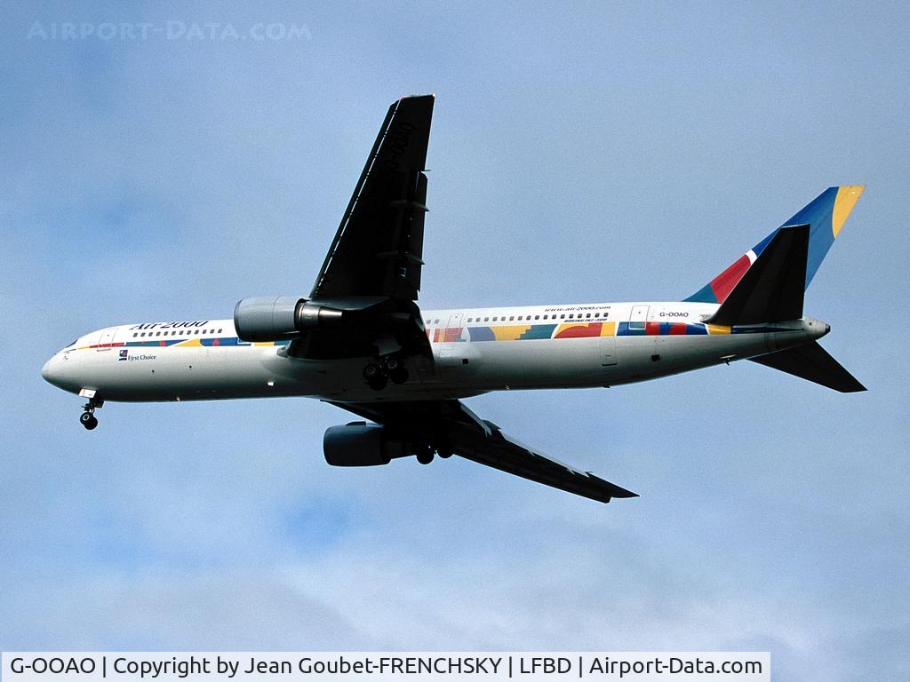 G-OOAO, 1993 Boeing 767-39H C/N 26257, Air 2000 (ILFC)