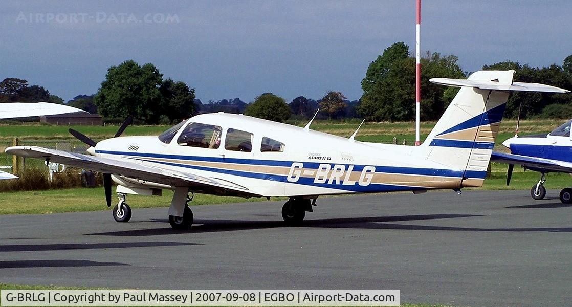 G-BRLG, 1984 Piper PA-28RT-201T Turbo Arrow IV Arrow IV C/N 28R-8431027, Resident @EGBO.EX:-N4379P,N9600N.