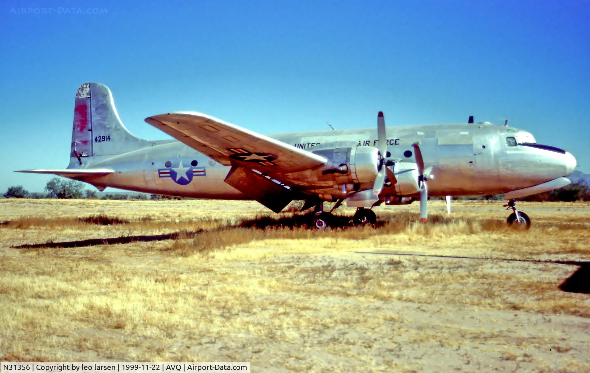 N31356, 1946 Douglas DC-4-1009 C/N D4-26, Avra Vally 22.11.99