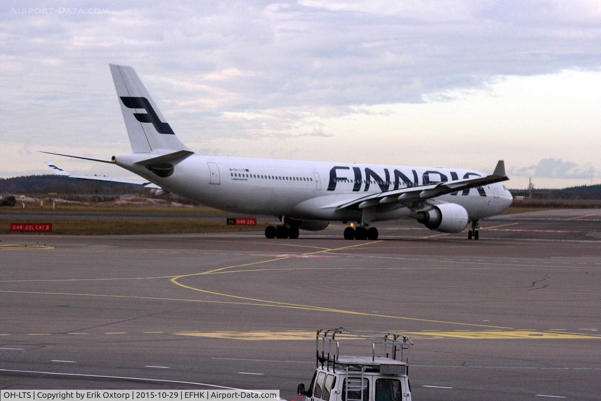 OH-LTS, 2009 Airbus A330-302X C/N 1078, OH-LTS in HEL