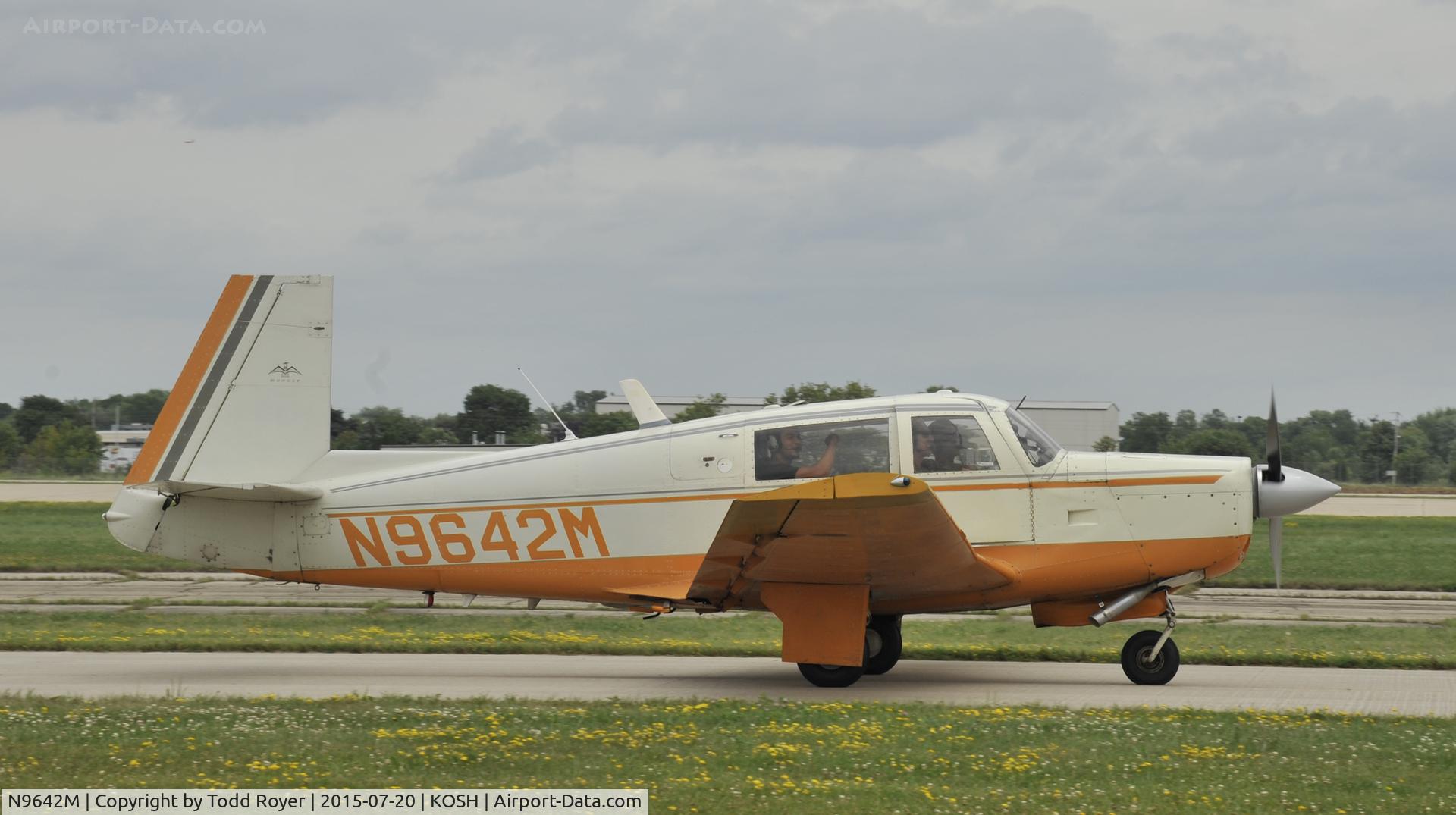 N9642M, 1966 Mooney M20F Executive C/N 670219, Airventure 2015