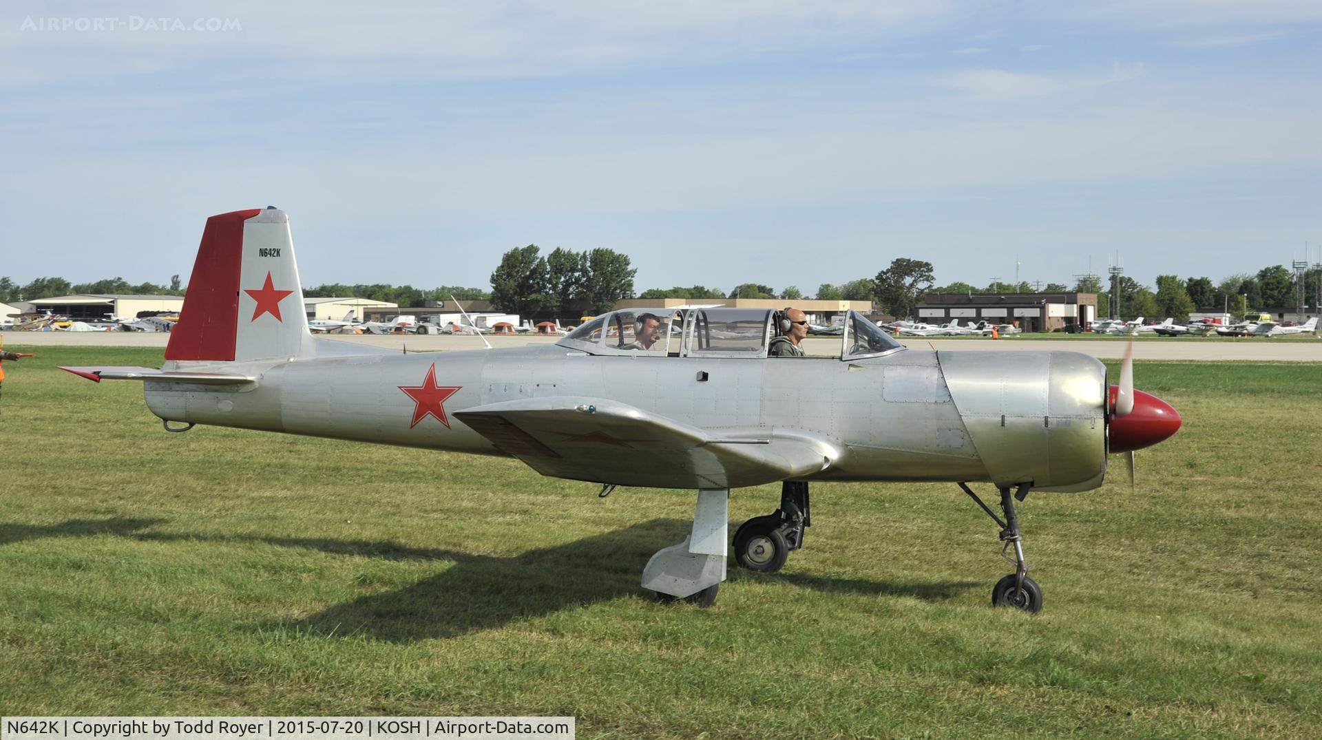 N642K, 1985 Nanchang CJ-6A C/N 4232013, Airventure 2015