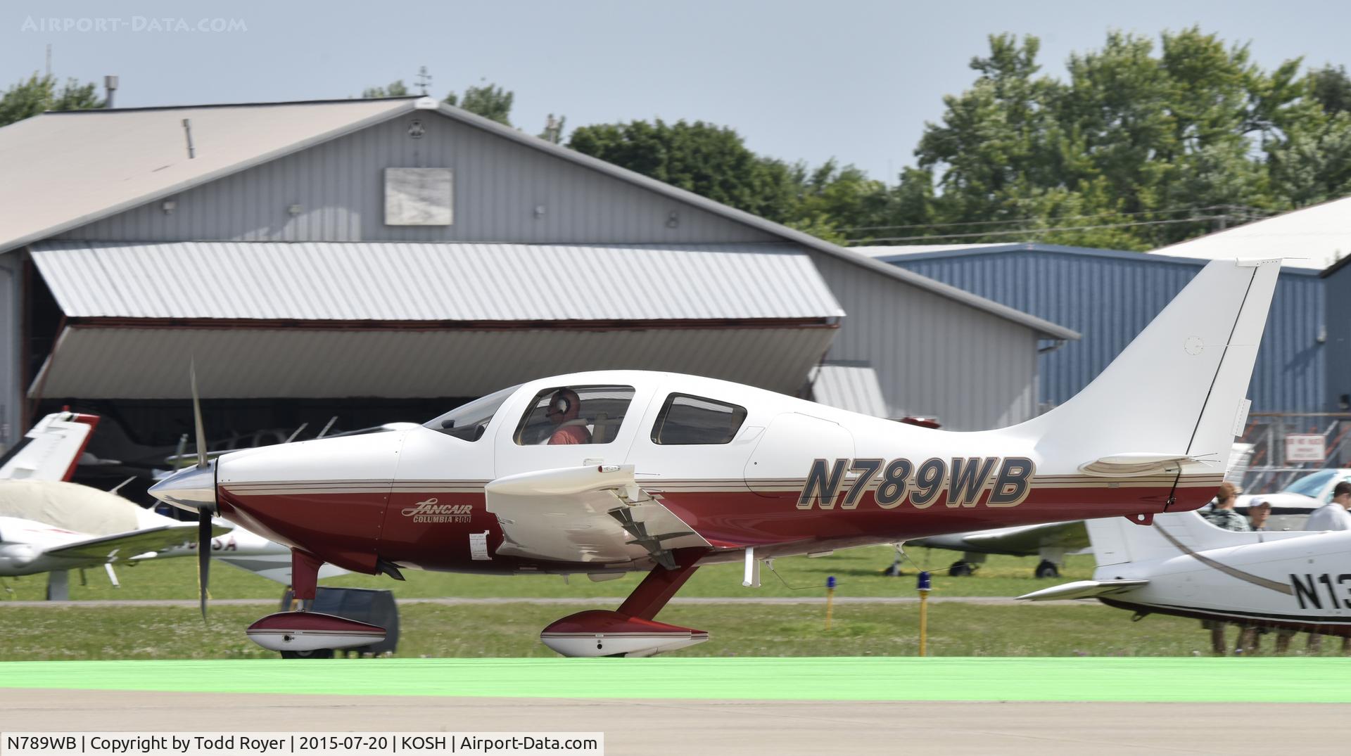 N789WB, 2001 Lancair LC-40-550FG C/N 40029, Airventure 2015