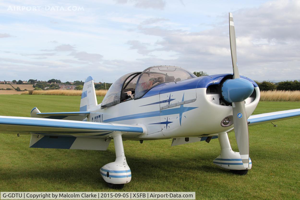 G-GDTU, 1983 Mudry CAP-10B C/N 193, Mudry CAP-10B , Fishburn Airfield, September 5th 2015.