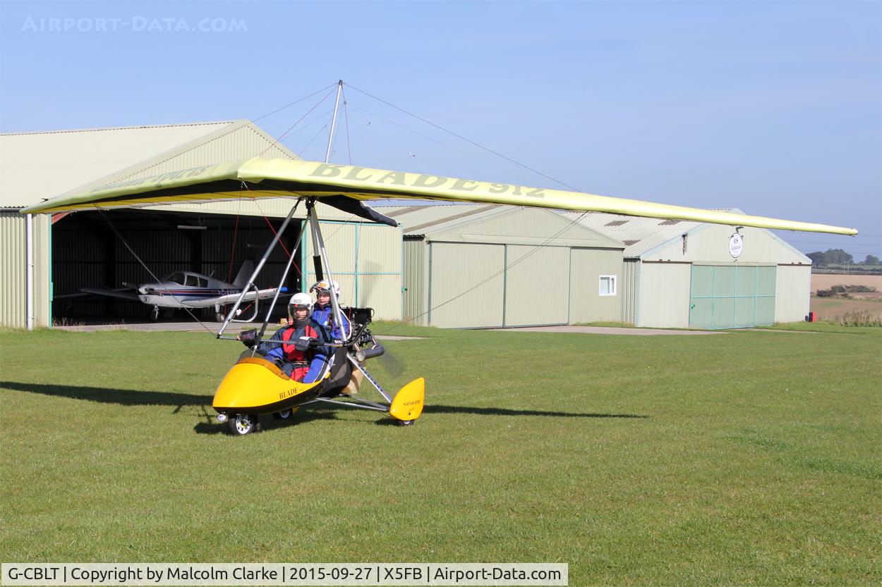 G-CBLT, 2002 Mainair Blade 912 C/N 1315-0202-7-W1110, Mainair Blade 912, Fishburn Airfield, September 27th 2015.