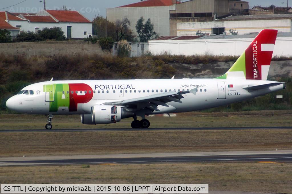 CS-TTL, 1999 Airbus A319-111 C/N 1100, Taxiing. Scrapped in april 2022