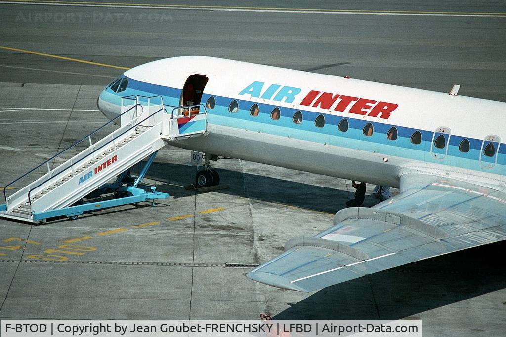 F-BTOD, 1973 Aerospatiale SE-210 Caravelle 12 C/N 279, Air Inter
