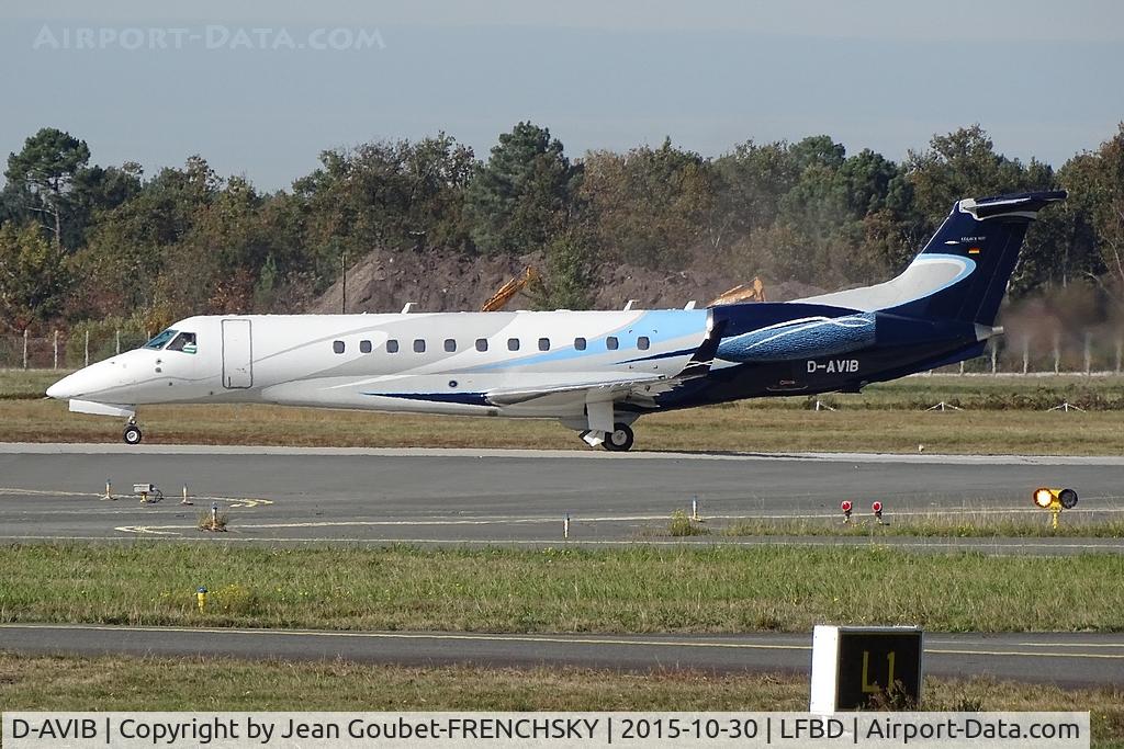 D-AVIB, 2009 Embraer EMB-135BJ Legacy C/N 14501109, Vibro Air Flugservice take off runway 23