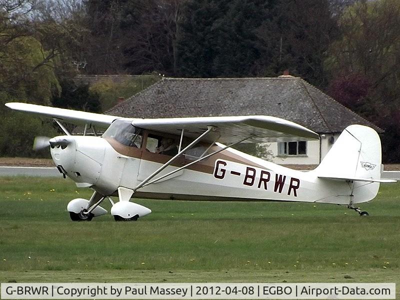 G-BRWR, 1946 Aeronca 11AC Chief Chief C/N 11AC-1319, Wings & Wheels Fly-In Visitor. EX:-N9676E.