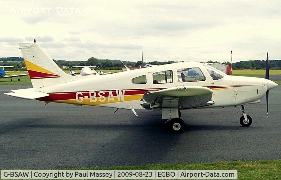 G-BSAW, 1982 Piper PA-28-161 Warrior II C/N 28-8216152, EX:-N8203C,YV-2265P.