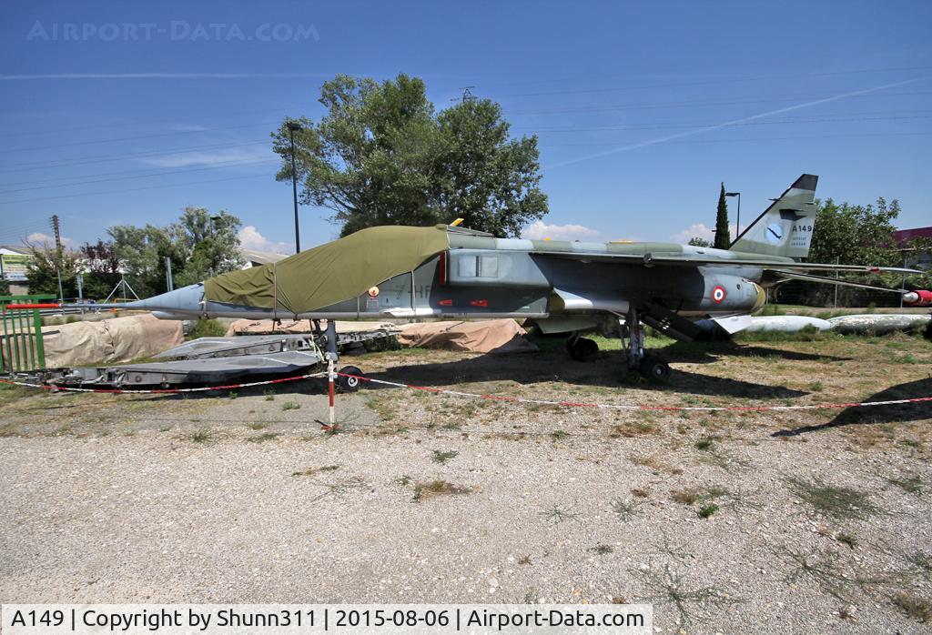A149, Sepecat Jaguar A C/N A149, Preserved at Tourniaire Museum