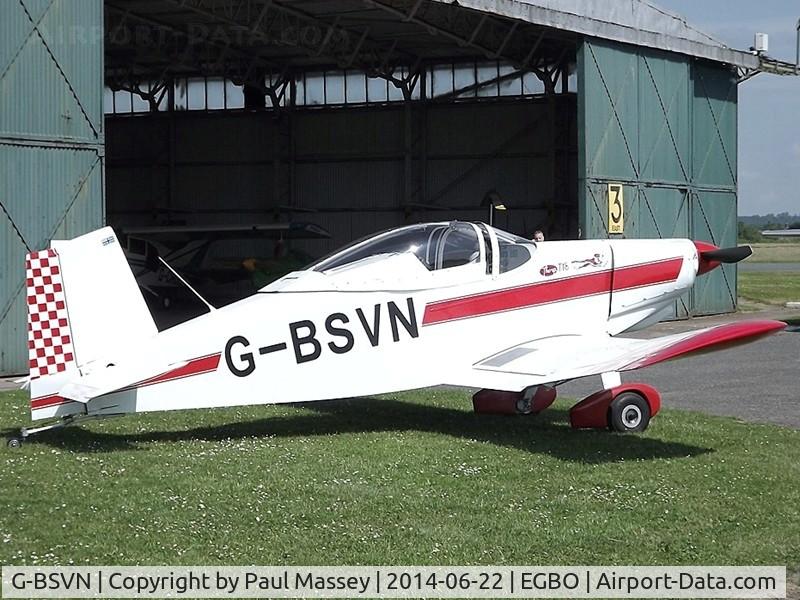 G-BSVN, 1967 Thorp T-18 Tiger C/N 107, Resident when photographed. EX:-N4881.