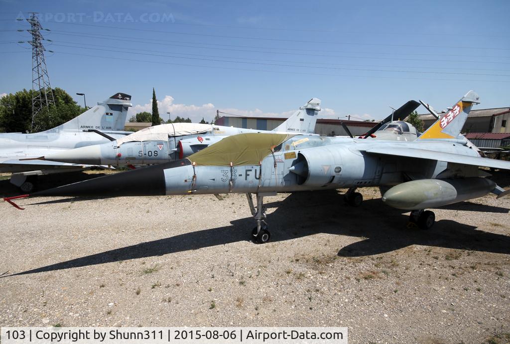 103, Dassault Mirage F.1C C/N 103, Preserved inside Tournaire Museum...
