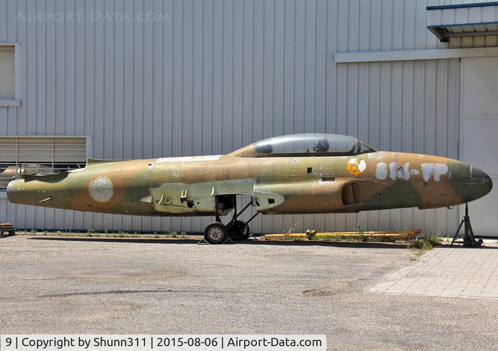 9, Lockheed T-33AN Silver Star 3 C/N 9, C/n 9 - S/n 21009 - Now preserved inside Tourniaire Museum... Was at Vannes Museum and tranferred here since the Museum closure... To be rebuilt