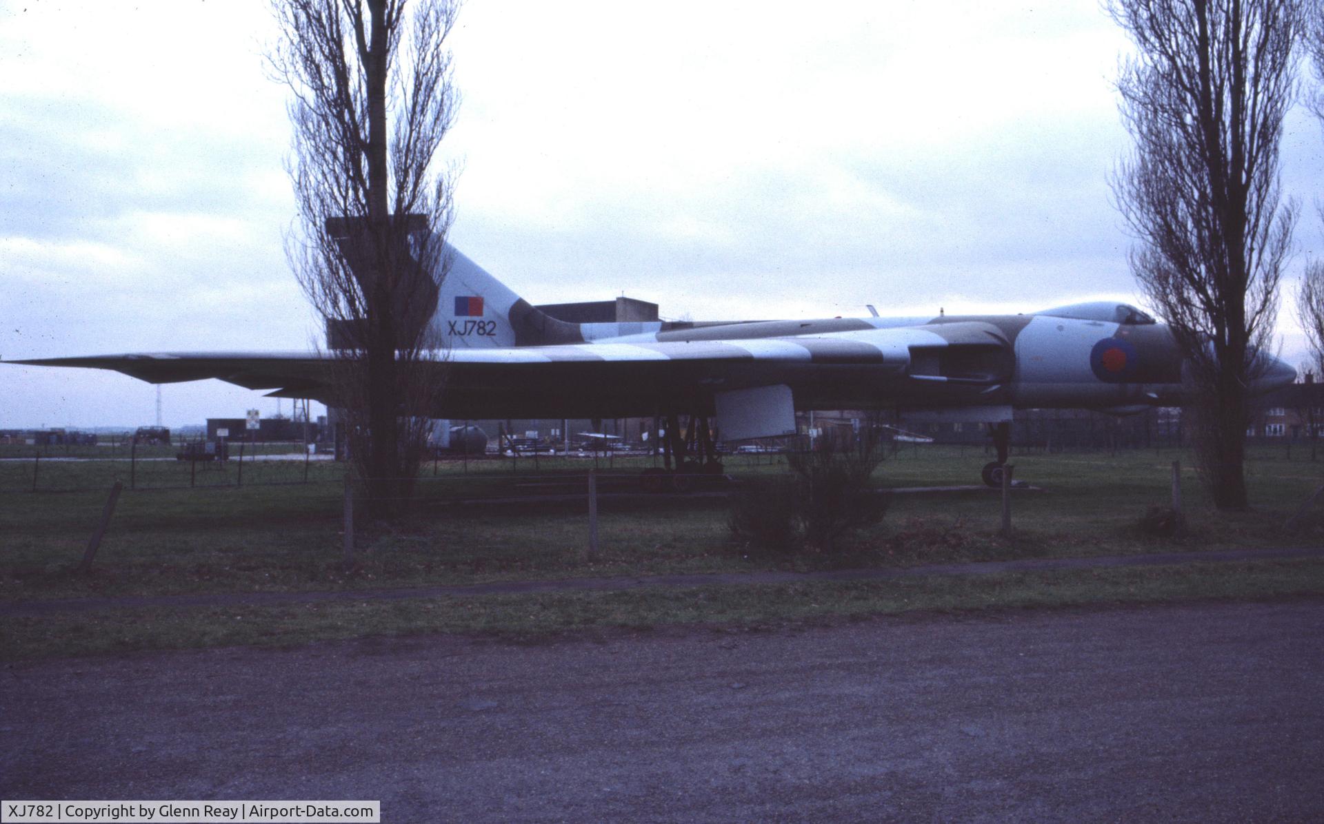 XJ782, 1961 Avro Vulcan B.2 C/N Set 20, taken by myself RAF Finningley 1982