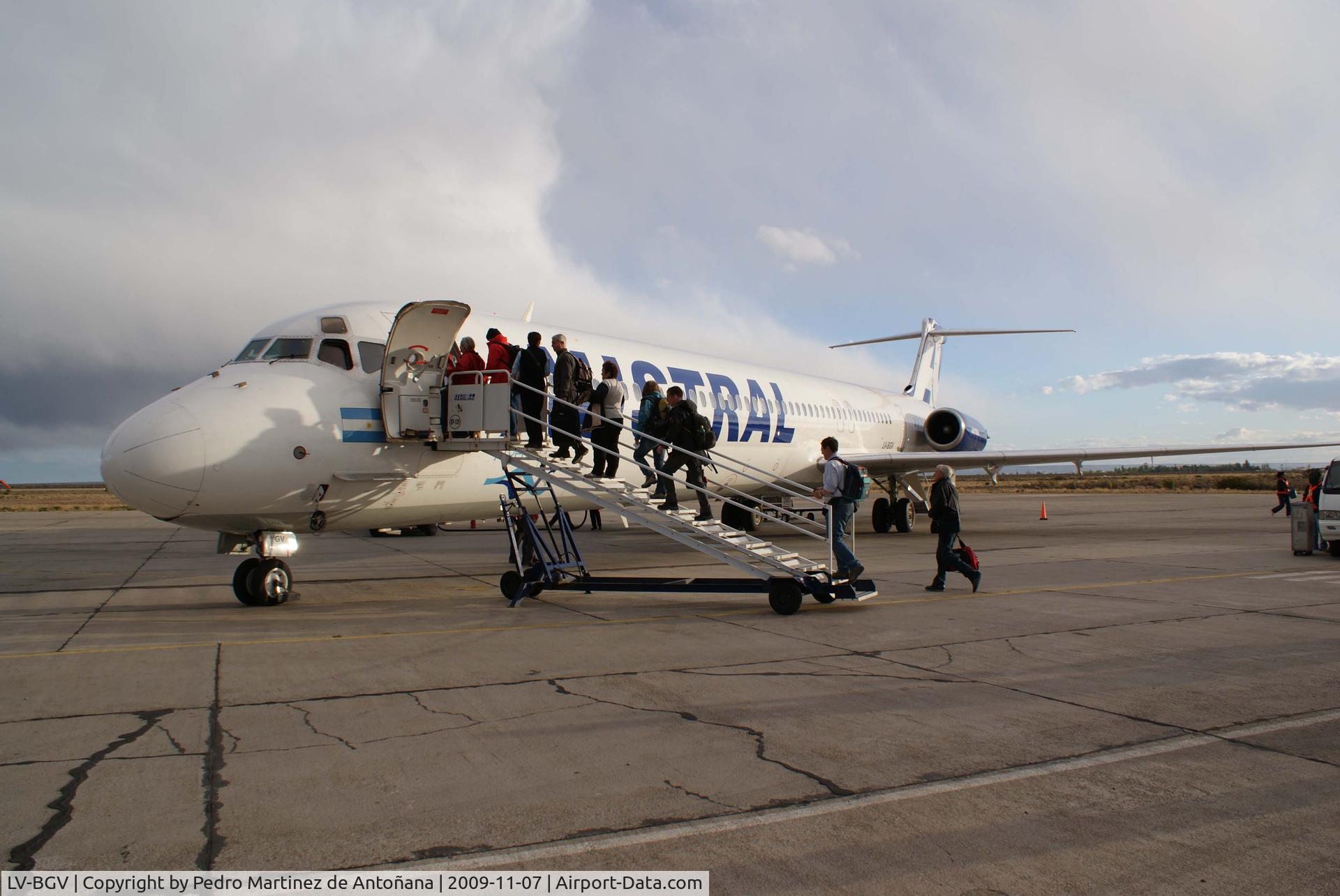 LV-BGV, 1990 McDonnell Douglas MD-83 (DC-9-83) C/N 49904, Iguazu - Argentina