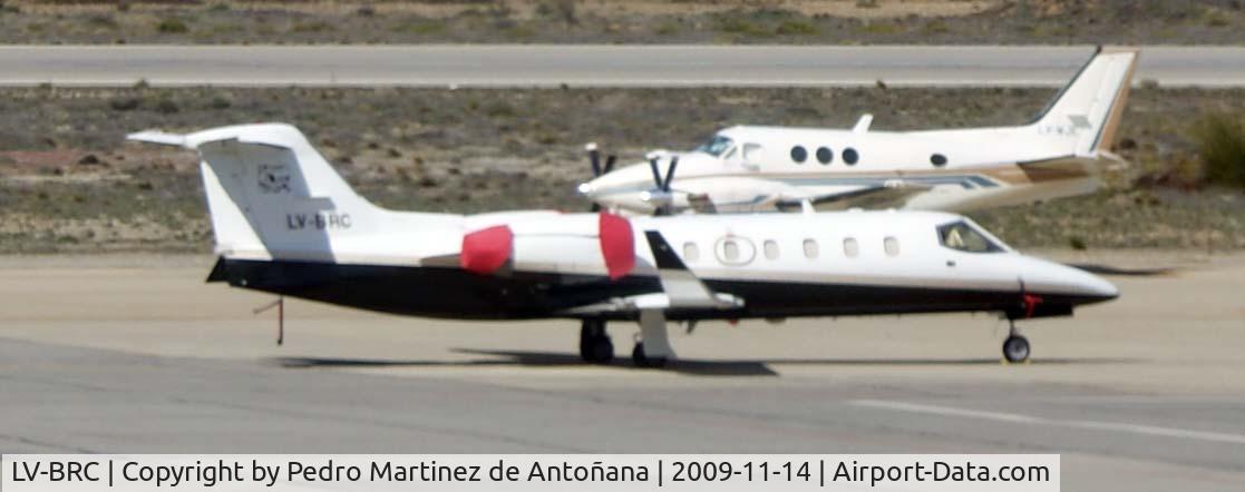 LV-BRC, 1992 Learjet 31A C/N 058, Bariloche - Argentina
