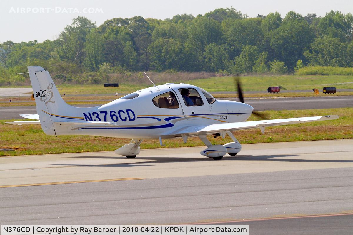 N376CD, 2005 Cirrus SR22 G2 C/N 1425, Cirrus Design SR-22G2 [1425] Atlanta-Dekalb Peachtree~N 22/04/2010