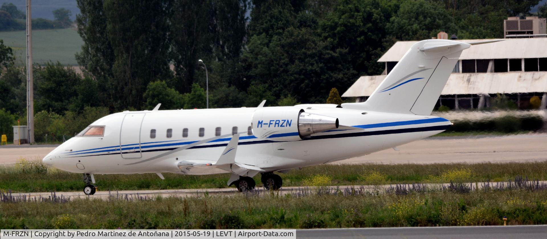 M-FRZN, 2012 Bombardier Challenger 605 (CL-600-2B16) C/N 5920, Foronda Vitoria-Gasteiz  - España