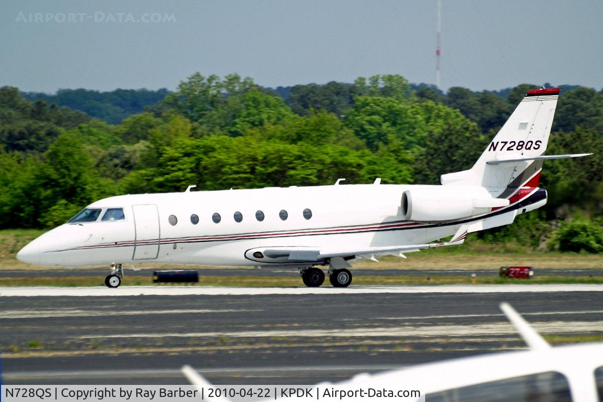 N728QS, 2005 Israel Aircraft Industries Gulfstream 200 C/N 116, I.A.I. Galaxy G200 [116] (NetJets) Atlanta-Dekalb Peachtree~N 22/04/2010