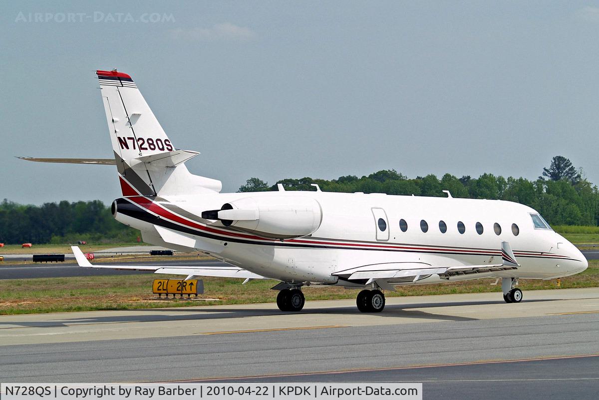 N728QS, 2005 Israel Aircraft Industries Gulfstream 200 C/N 116, I.A.I. Galaxy G200 [116] (NetJets) Atlanta-Dekalb Peachtree~N 22/04/2010