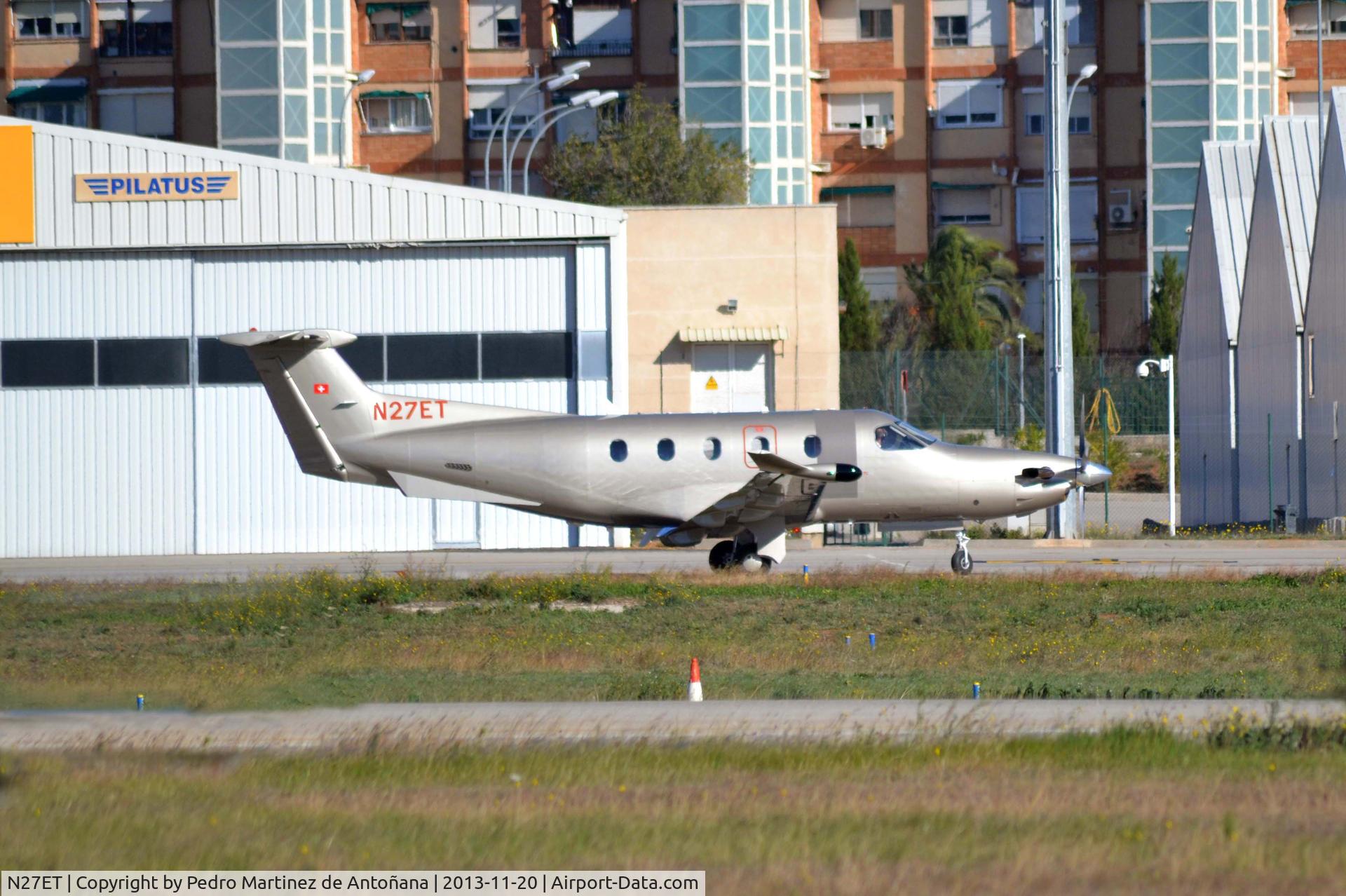 N27ET, 2008 Pilatus PC-12/47E C/N 1091, Sabadell