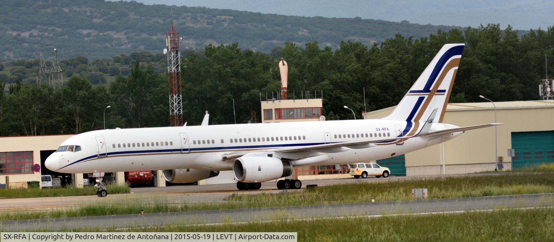SX-RFA, 1999 Boeing 757-23N C/N 30232, Foronda Vitoria-Gasteiz  - España