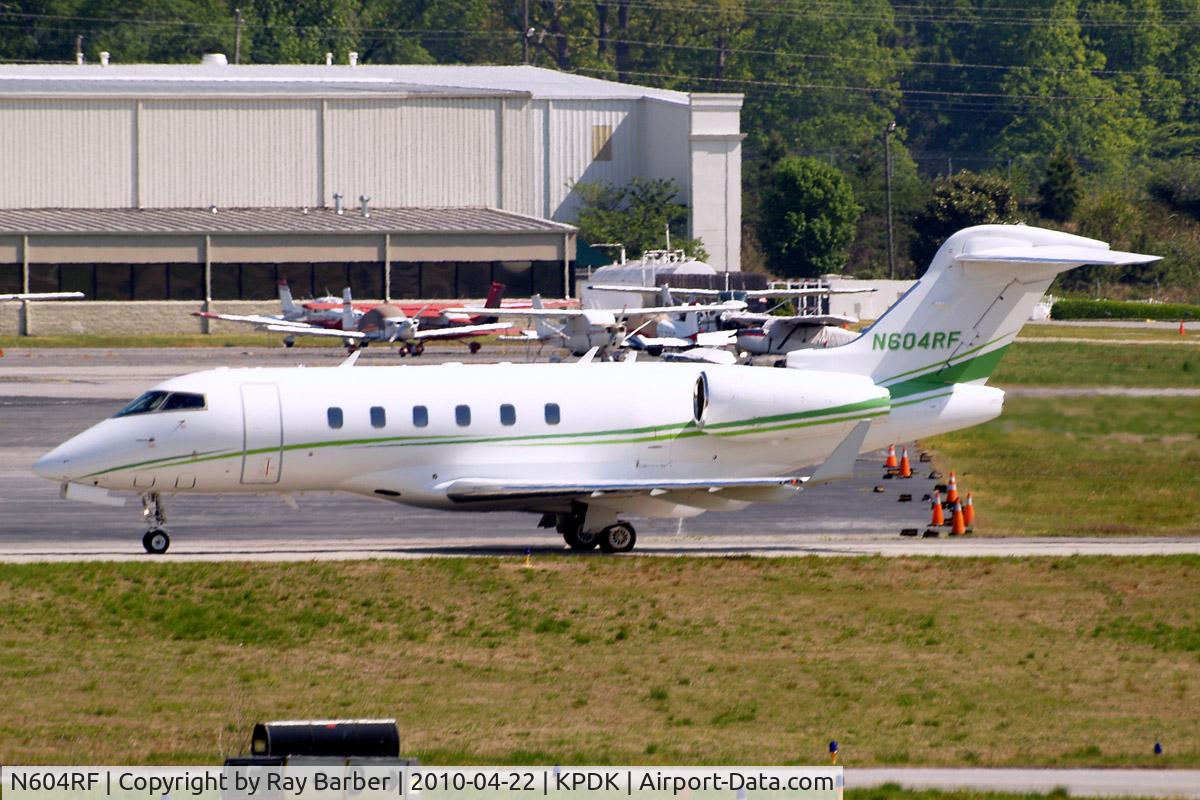 N604RF, 2004 Bombardier Challenger 300 (BD-100-1A10) C/N 20026, Bombardier Challenger 300 [20026] Atlanta-Dekalb Peachtree~N 22/04/2010