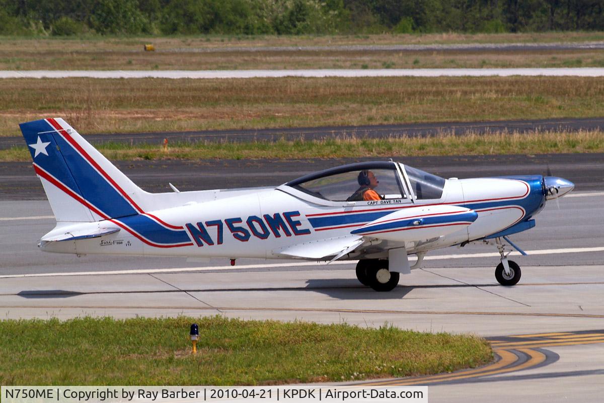 N750ME, 1983 SIAI-Marchetti SF-260 C/N 717, SIAI-Marchetti SF-260C [717] Atlanta-Dekalb Peachtree~N 22/04/2010