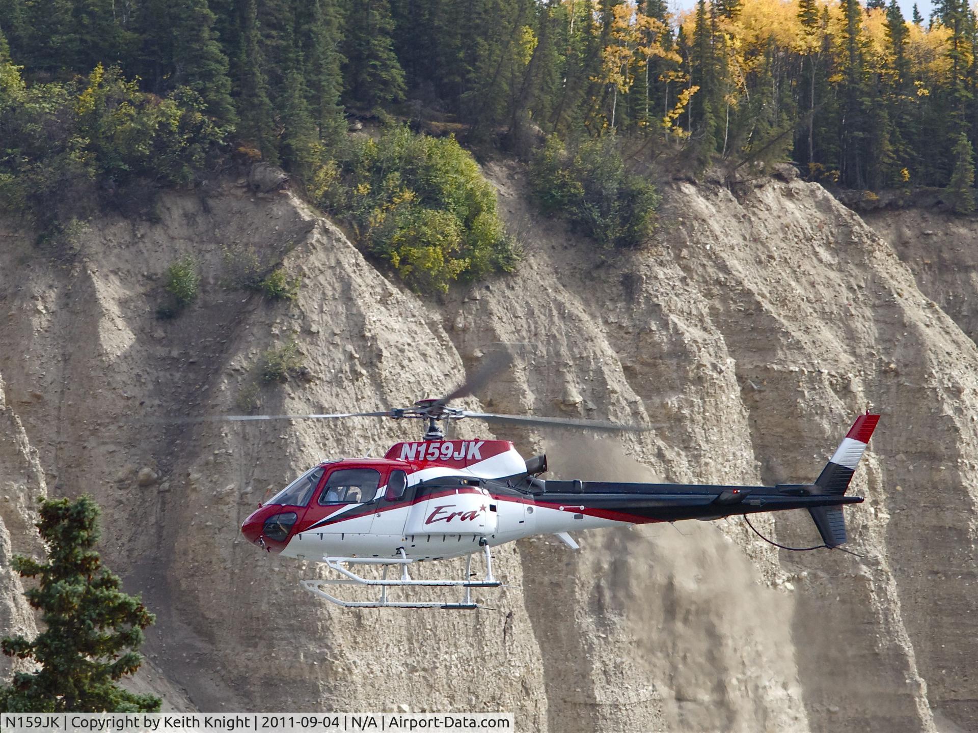 N159JK, 1999 Eurocopter AS-350B-2 Ecureuil Ecureuil C/N 3253, Seen in Alaska.