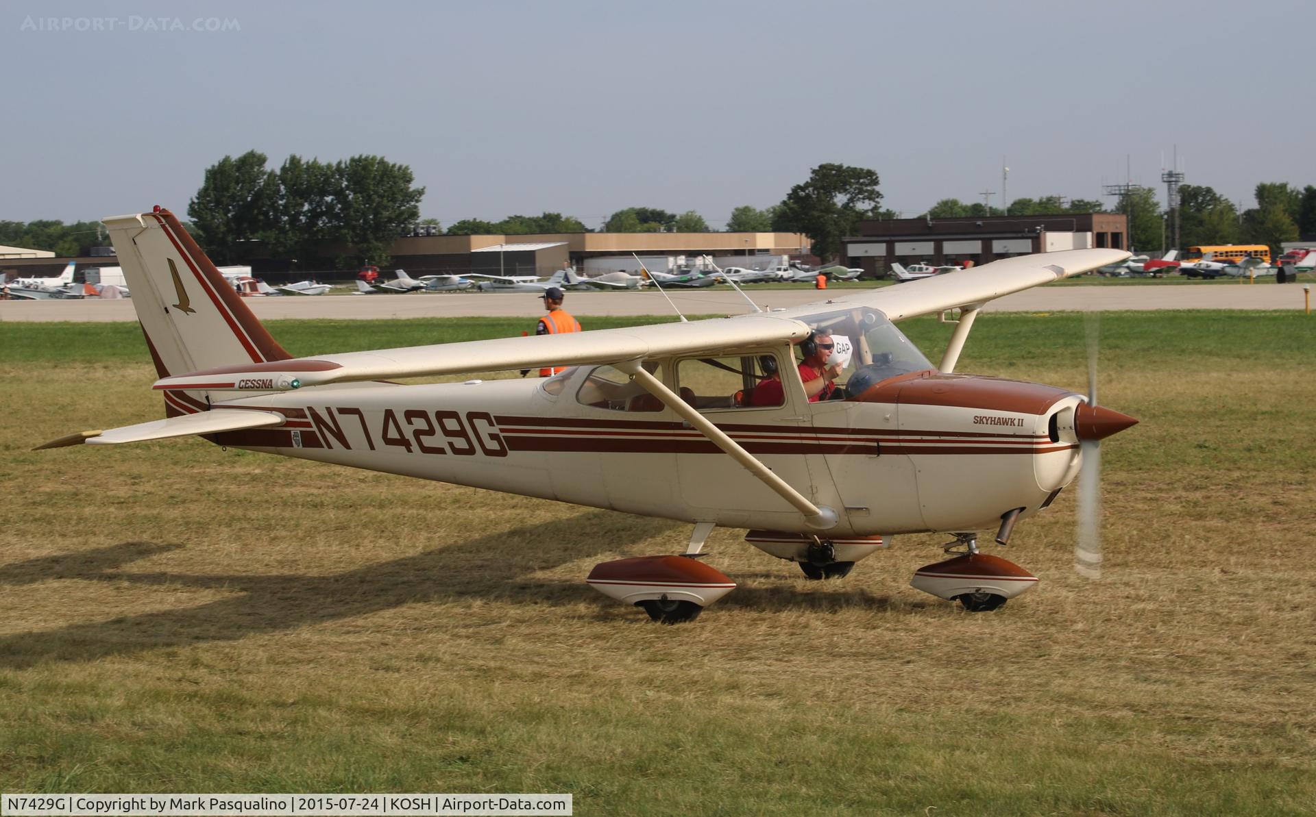 N7429G, 1970 Cessna 172K Skyhawk C/N 17259129, Cessna 172K