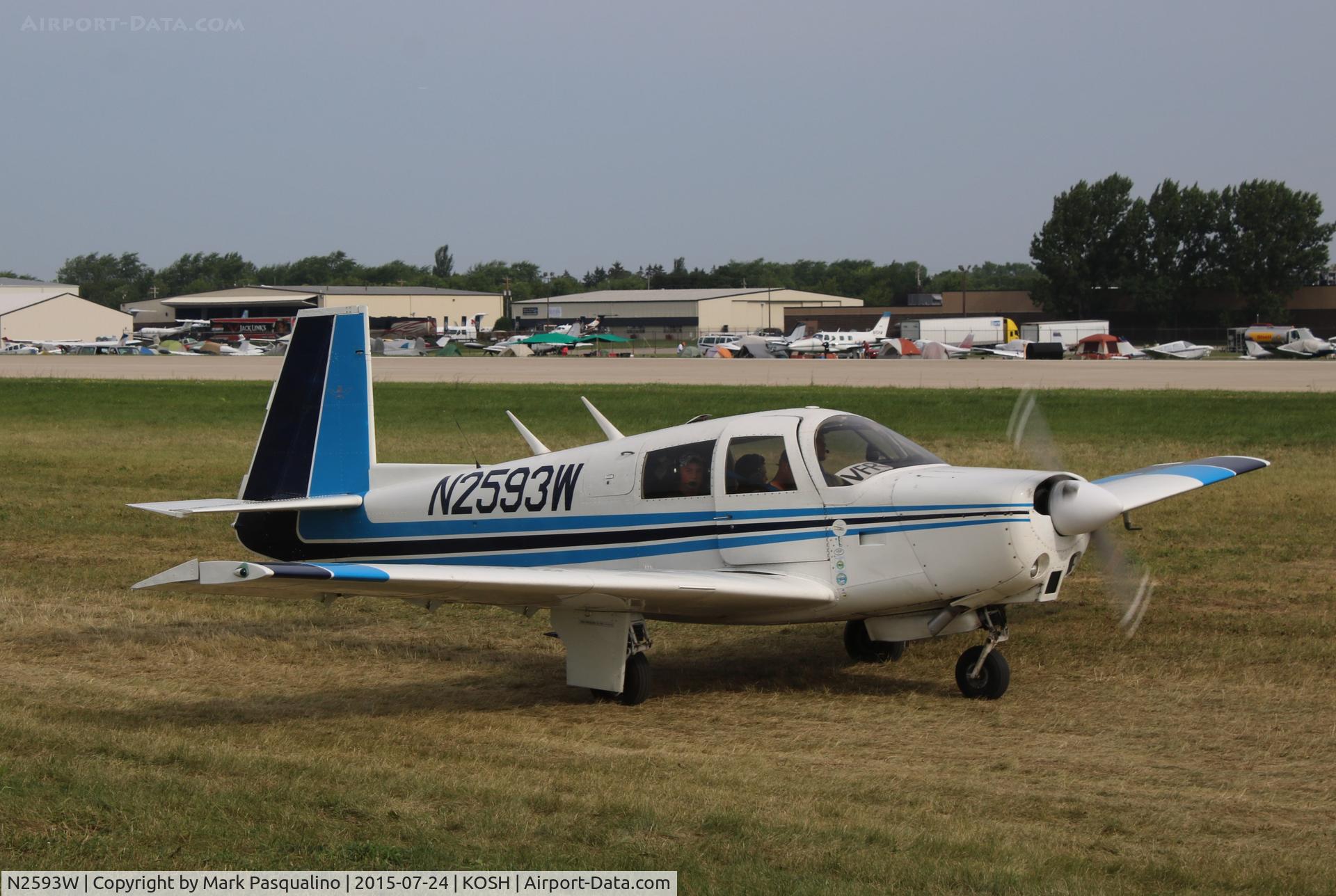 N2593W, 1965 Mooney M20C Ranger C/N 3282, Mooney M20C