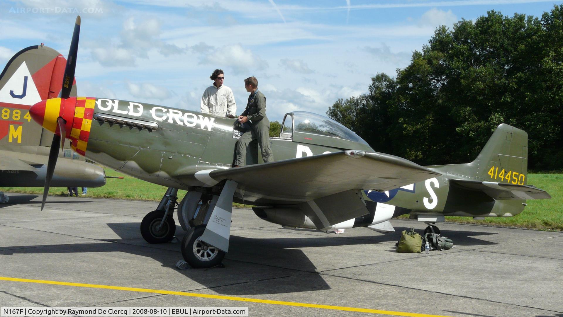 N167F, 1944 North American P-51D Mustang C/N 122-40417, Wings and Wheels Ursel 2008.